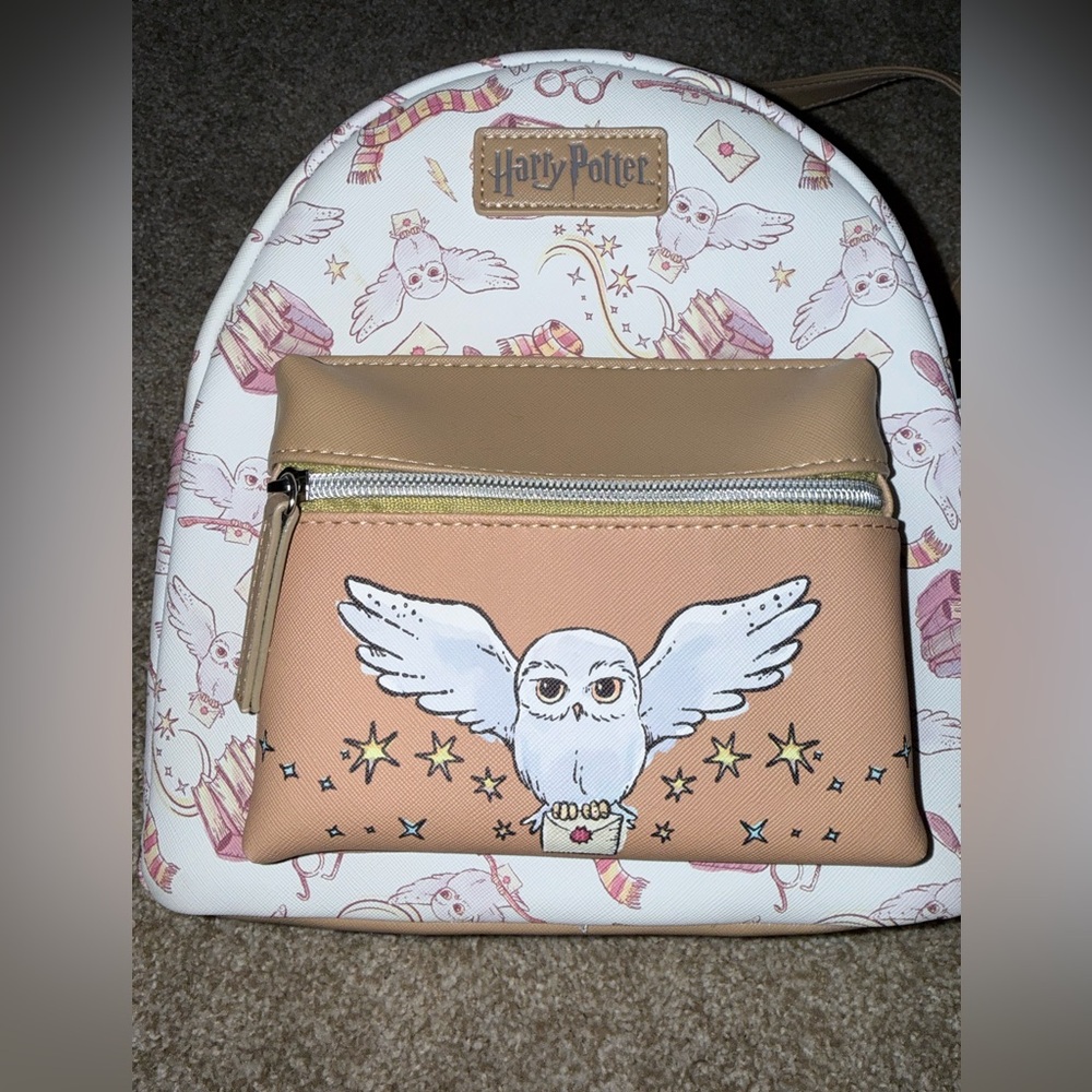 Harry Potter mini Backpack with Hedwig Design - image 3